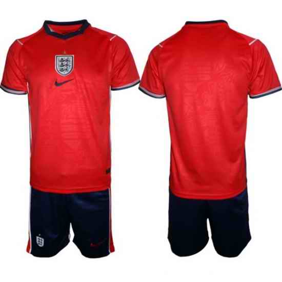 England FIFA World Cup 2026 White Soccer Jersey Blank Red